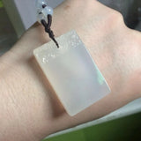 Natural Agate Stone Beads Pendant Gemstone Necklace Man Woman