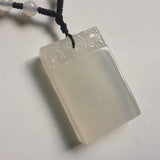 Natural Agate Stone Beads Pendant Gemstone Necklace Man Woman
