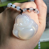 Natural Agate Stone Necklace Pendant