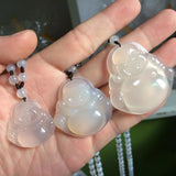 Natural Agate Stone Necklace Pendant