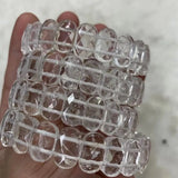 Natural Rock Quartz Crystal Beads Bracelet for Women