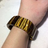 Yellow Tiger Eye Bracelet Natural Stone Jewelry for Men