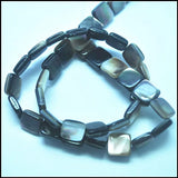 Mother of Pearl Heart Shape Shell Beads 12mm Strand