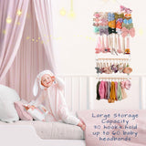 Headband Holder Hair Bows Organizer for Girls