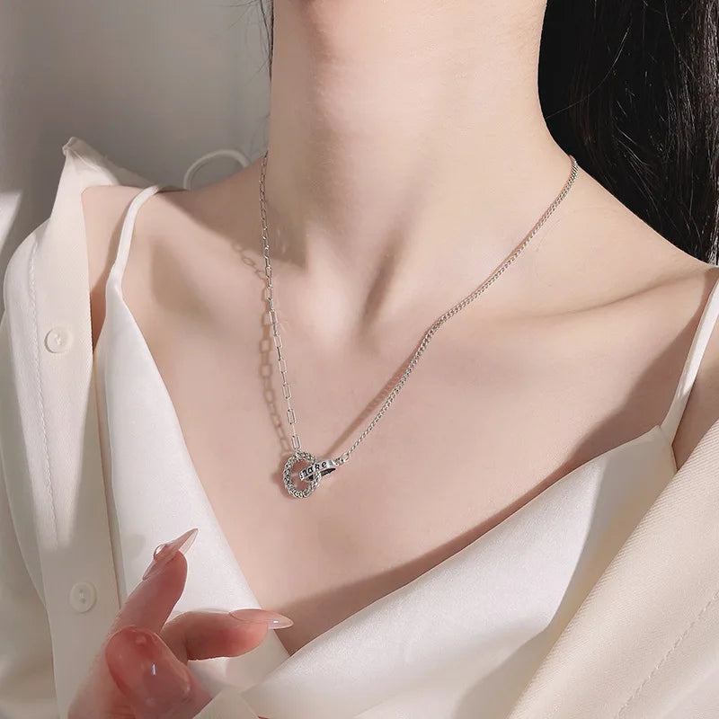 Vintage Style Animal Shape Silver 925 Necklace for Women