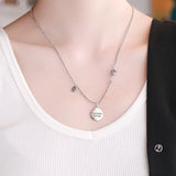 Vintage Style Silver Men Necklace