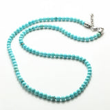 Tiger Eye Stone Beads Necklace 60cm Length