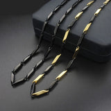 Mens Stainless Steel Hip Hop Rock Chain Necklace Jewelry