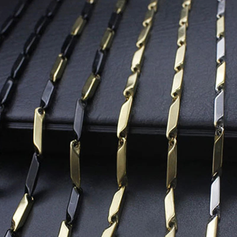 Mens Stainless Steel Hip Hop Rock Chain Necklace Jewelry