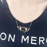 Sublimation Round Necklace Pendant for Thermal Transfer Printing