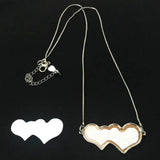Sublimation Round Necklace Pendant for Thermal Transfer Printing