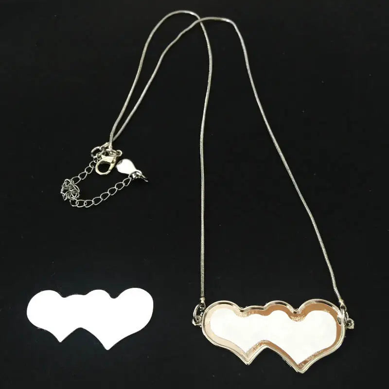 Sublimation Round Necklace Pendant for Thermal Transfer Printing