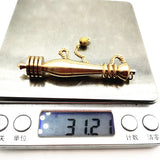 Pure Copper Pendule Pendant Metal Cones Pendulum Clock