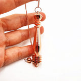 Pure Copper Pendule Pendant Metal Cones Pendulum Clock
