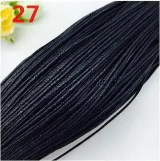 Cotton Wax Cord 1mm 1.5mm Bundle Jewelry String