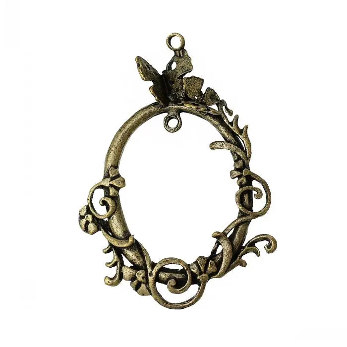 Antique Bronze Butterfly Charm Pendants