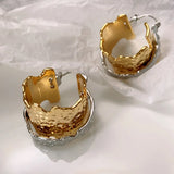European INS Exaggerated Metal C-Shape Ear Jewelry