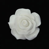 Resin Flower Embellishments for Jewelry Making 20mm x 20mm, 50PCs
