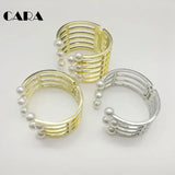 Pearl Beads Decorated Bracelet for Women