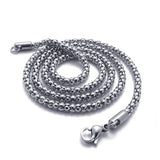 Men's Stainless Steel Chain Necklace - Classic Style