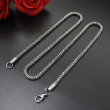 Men's Stainless Steel Chain Necklace - Classic Style