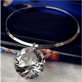 Shining Crystal Choker Necklace for Women