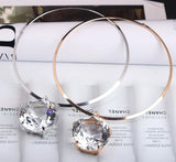 Shining Crystal Choker Necklace for Women