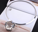 Shining Crystal Choker Necklace for Women