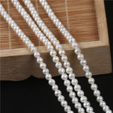4-5mm Mother of Pearl Round Faceted Pearl for Jewelry Making