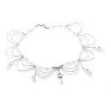 Glass Girl Forehead Ornaments Hair Crown Headdress