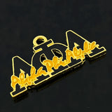 Greek Fraternity Sorority Letter Pendant Jewelry