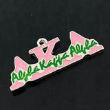 Greek Fraternity Sorority Letter Pendant Jewelry