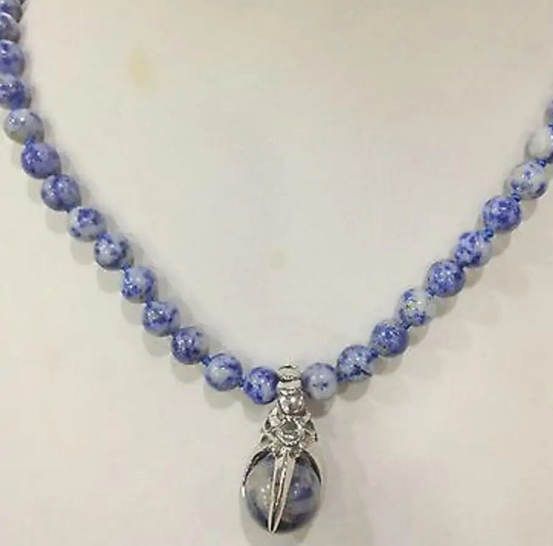 Real Egyptian Lapis Lazuli Beads Necklace & Pendant