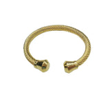 Geometric Stainless Steel Cable Bangles Bracelet Women