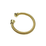 Geometric Stainless Steel Cable Bangles Bracelet Women