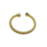Geometric Stainless Steel Cable Bangles Bracelet Women