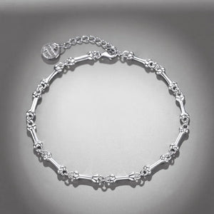 Sterling Silver Zircon Women's Bracelet
