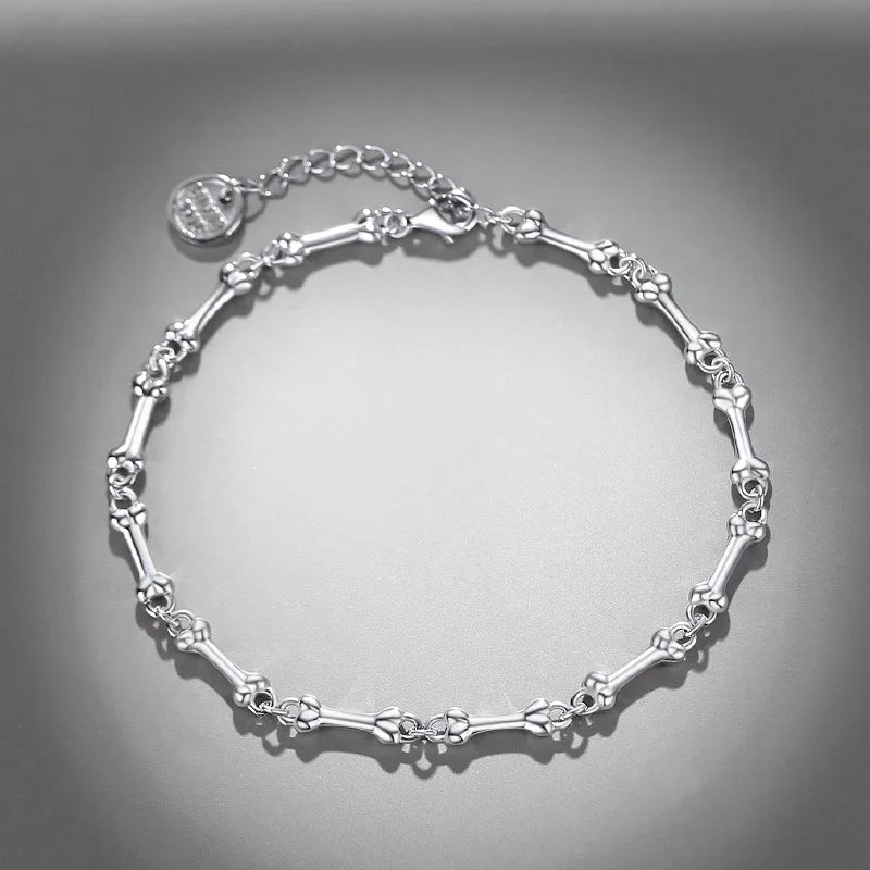 Sterling Silver Zircon Women's Bracelet