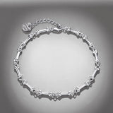 Sterling Silver Zircon Women's Bracelet