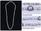 Baroque Shape Freshwater Pearl Necklace for Women