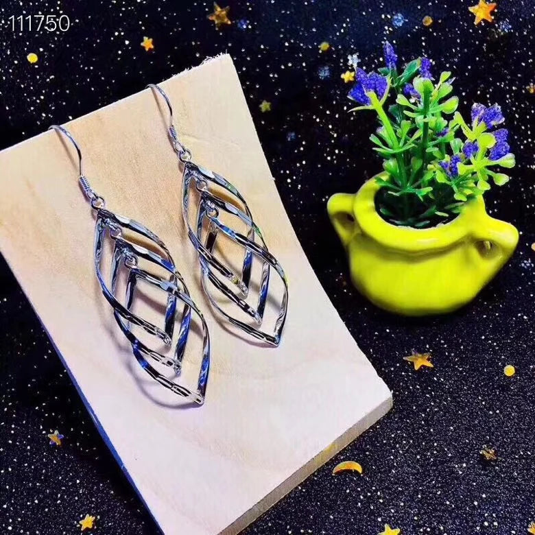 925 Silver Dangling Hook Earrings for Women