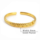 Plated Peacock Cuff Bangles Women Girl Mama Mothers Bracelets Jewelry