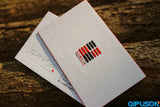 Thick Paper Indentation Business Card MP002