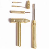 Nylon Rubber Steel Hammer for Jewelry Making Repairing