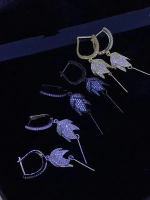 Zircon Earrings Hook for DIY Earrings FPPj