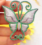 Multicolor Butterfly Knot DIY Pendant Jewelry Lock Hook