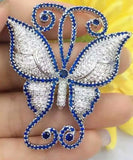 Multicolor Butterfly Knot DIY Pendant Jewelry Lock Hook