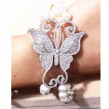 Multicolor Butterfly Knot DIY Pendant Jewelry Lock Hook