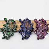 One Red Green Knotted Pendant DIY Jewelry Lock