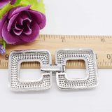 Square Clasp Hook for Jewelry DIY Necklace Beads Nature Woman